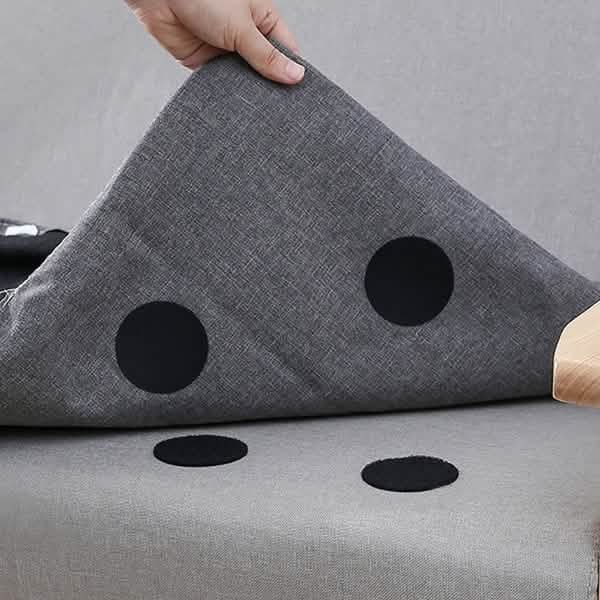 10 Paar: Teppichstopper Teppich Anti-Rutsch-Pads Klettband
