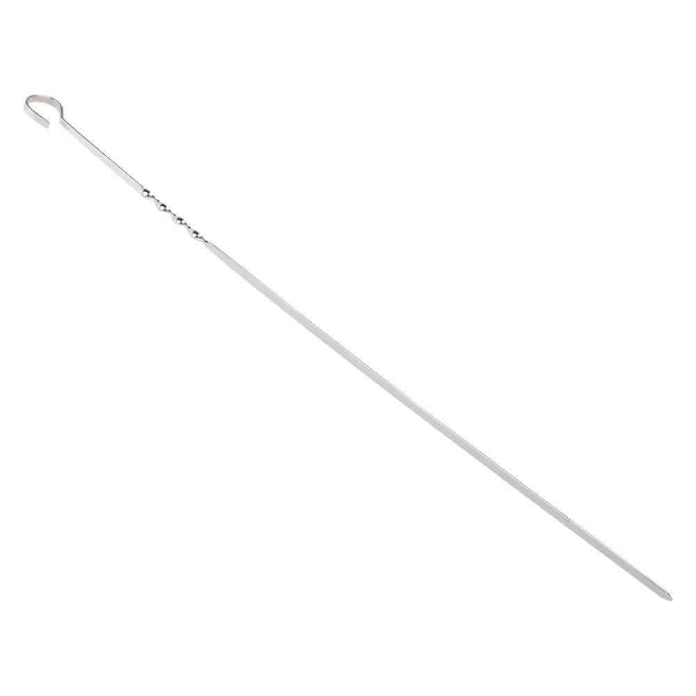 10 Stück: 38 cm lange Edelstahl-Grillspieße