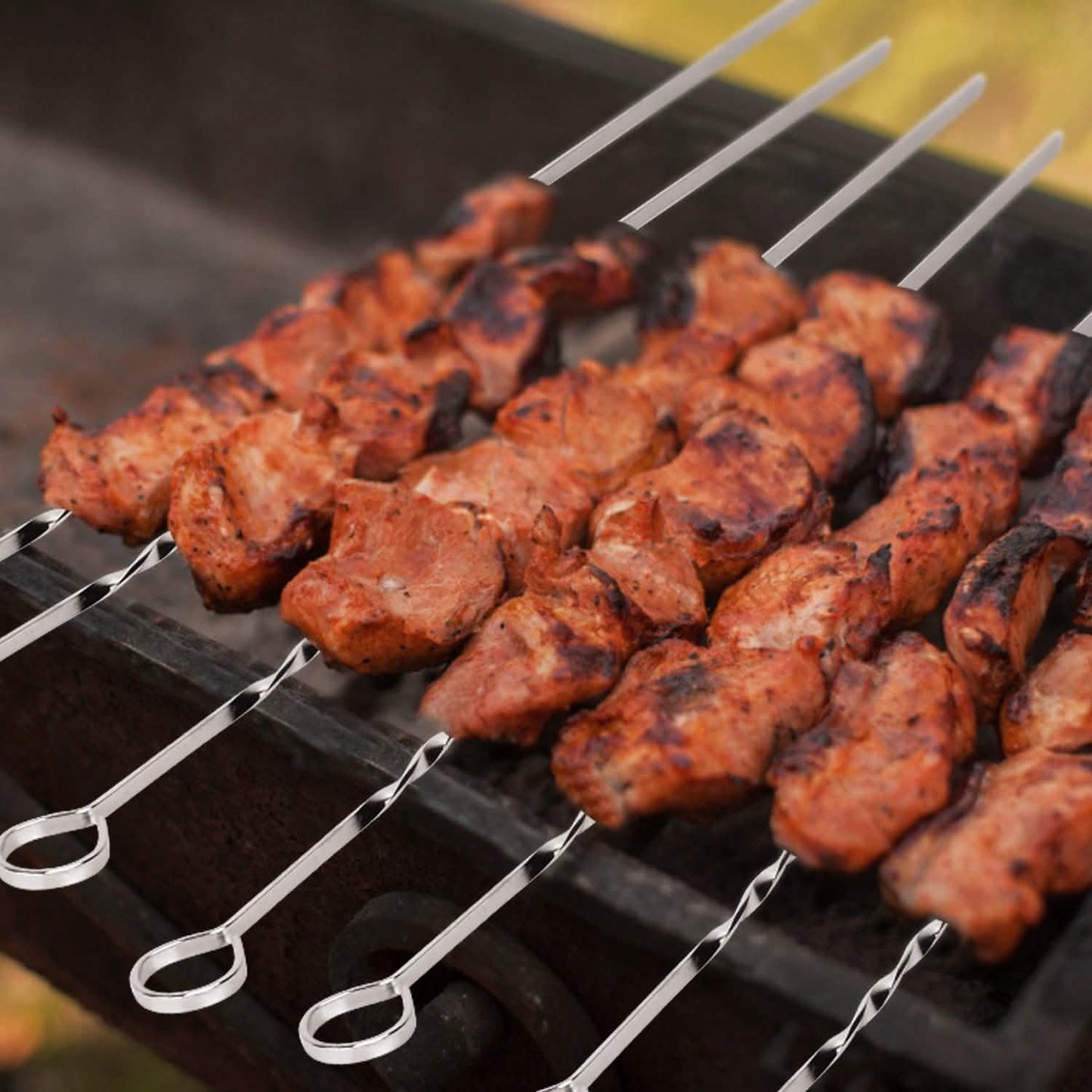 10er-Pack: 40,6 cm Grillspieße