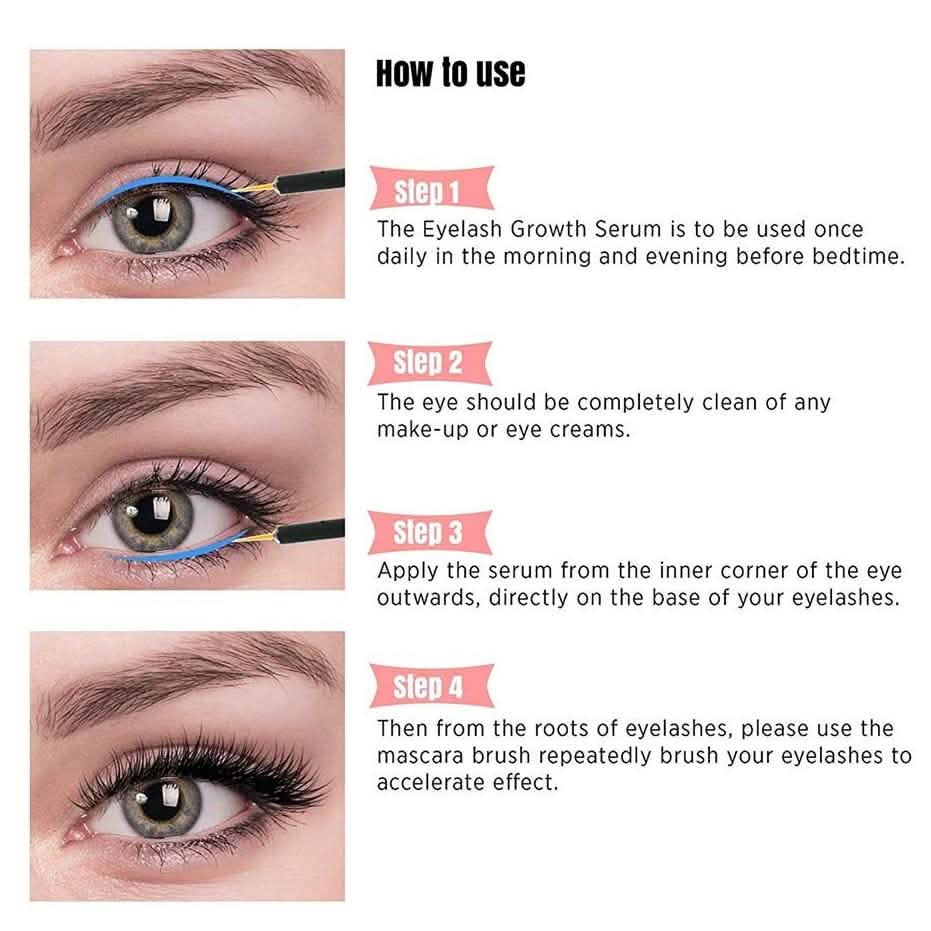 100 % natürlicher FEG Wimpern-Booster Augenwimpern