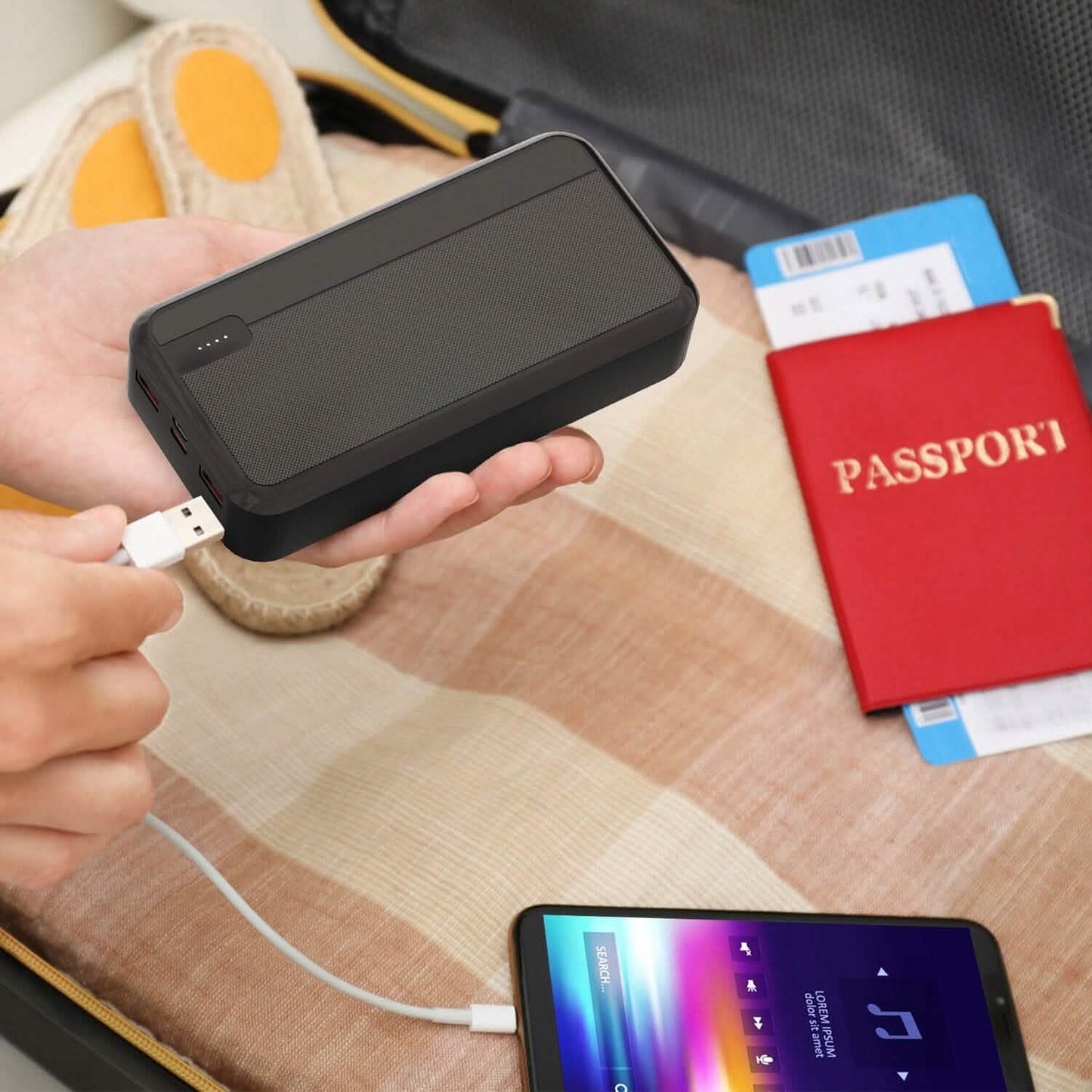 10000mAh oder 20000mAh PD22.5W Schnelllade-Powerbank