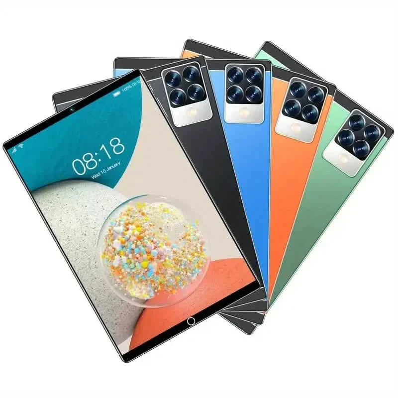 10,1-Zoll Smart 5G Tablet – Dual-SIM-Kartensteckplätze, 8 GB RAM, 256 GB Speicher, 24 MP + 48 MP Kamera + mehr