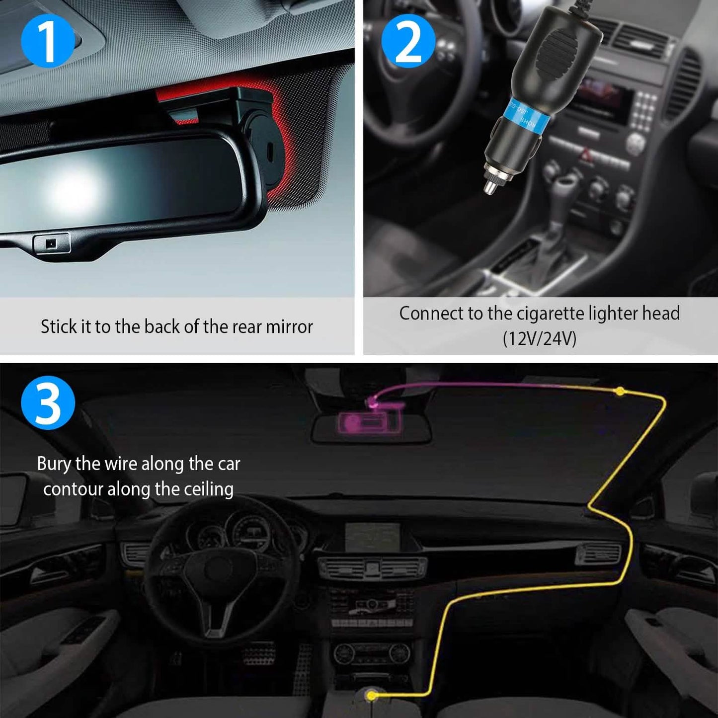 1080P Dashcam Auto Kamera Rekorder