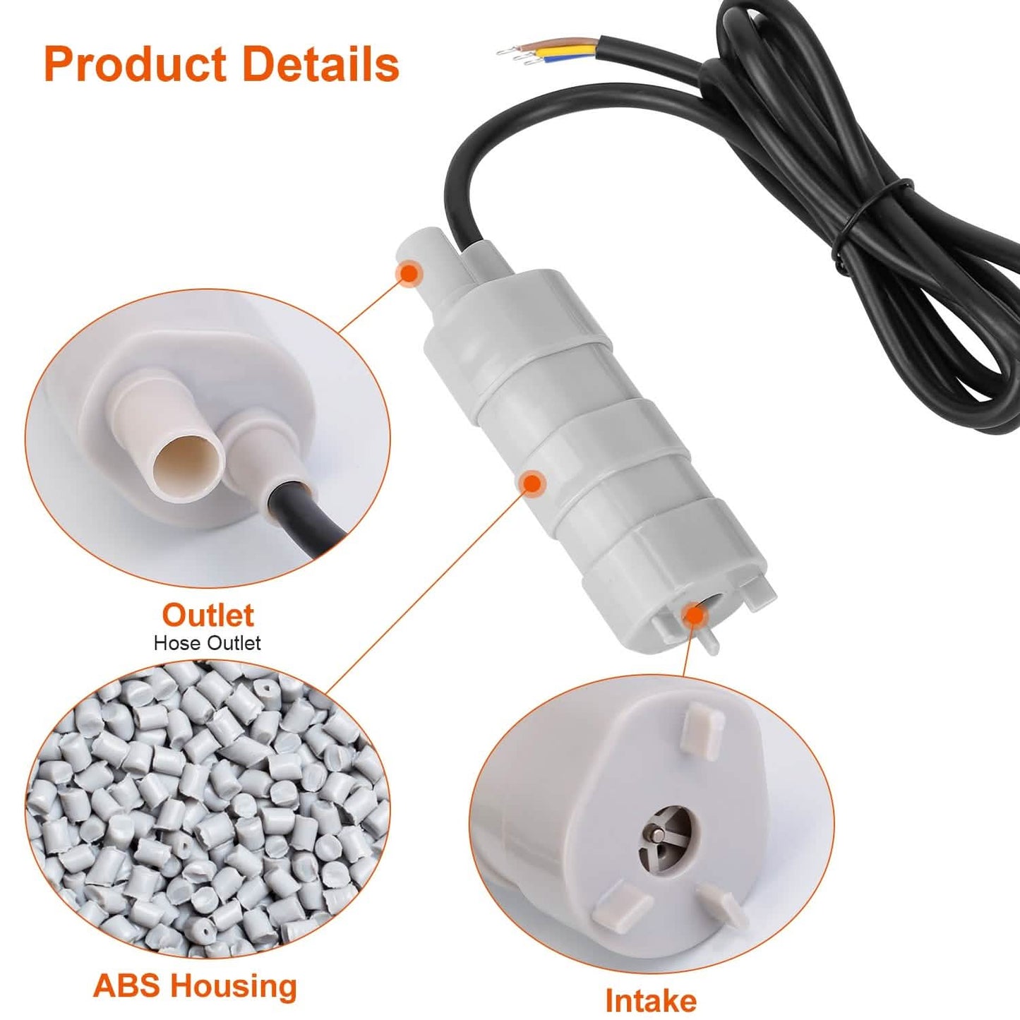 12V Tauchwasserpumpe