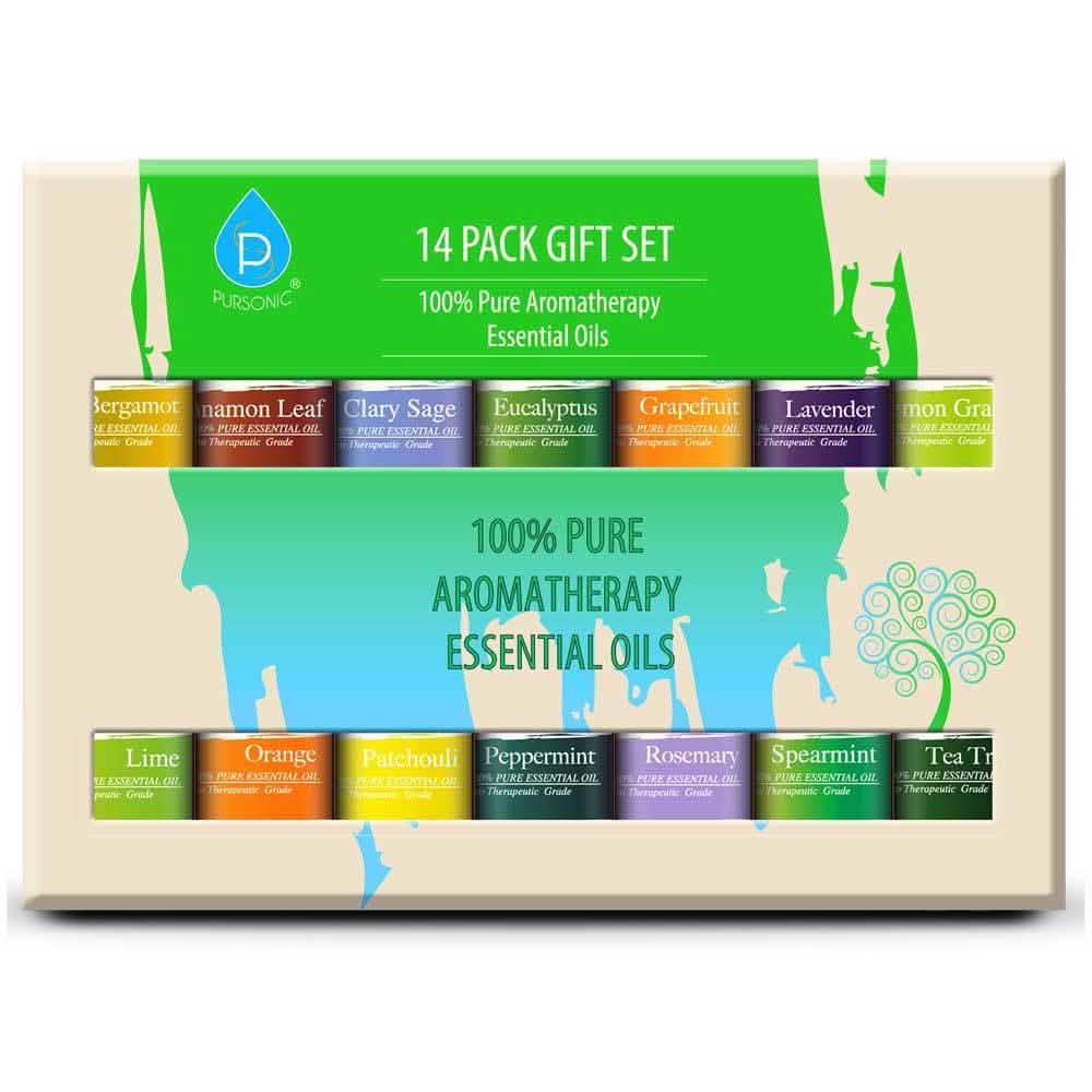 14er-Pack: Pursonic Pure Ätherische Aromaöle
