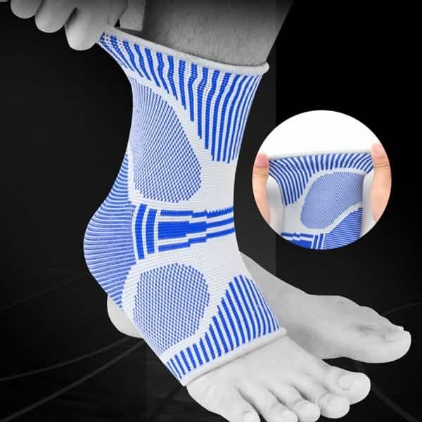 2er-Pack: Knöchelbandage Kompressionsstütze atmungsaktiv