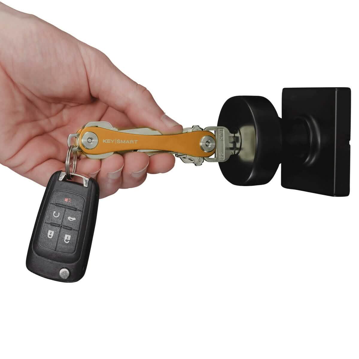 2er-Pack: KeySmart Kompakte, erweiterbare Schlüsselhalter
