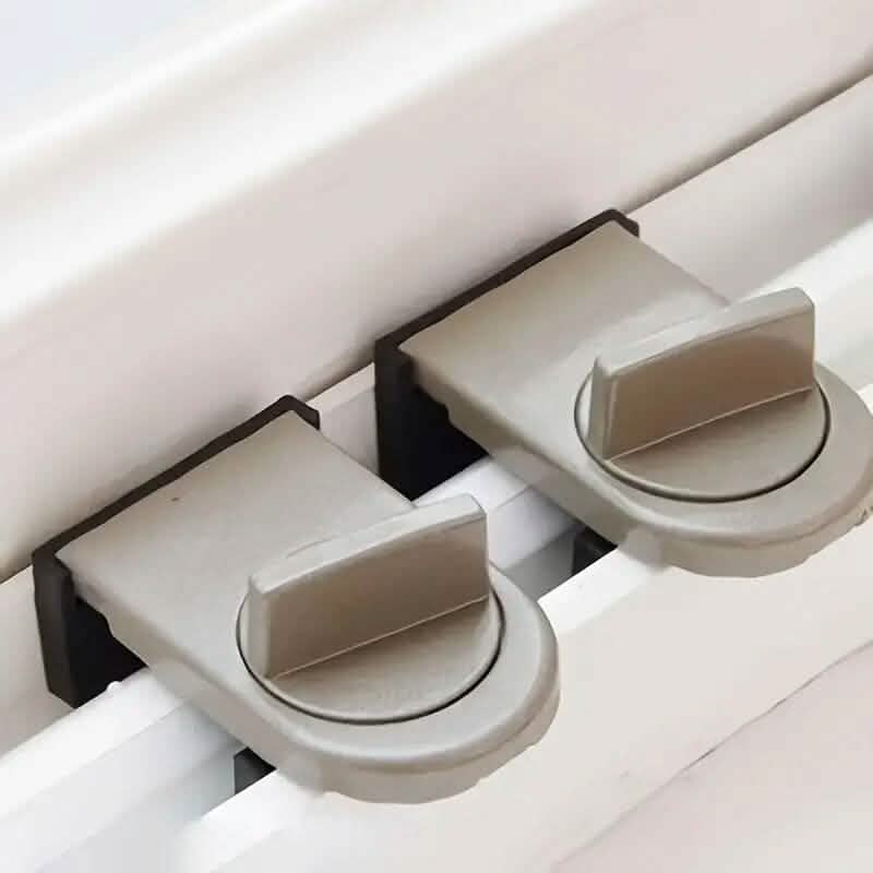 2-teilig: Schiebefenster- und -türschlösser aus Aluminiumlegierung