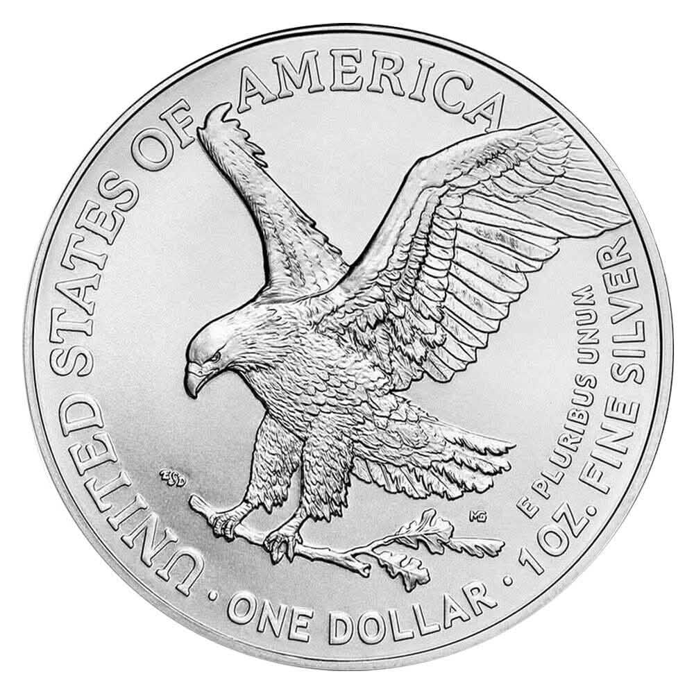 2022 $1 American Silver Eagle 1 Unze BU