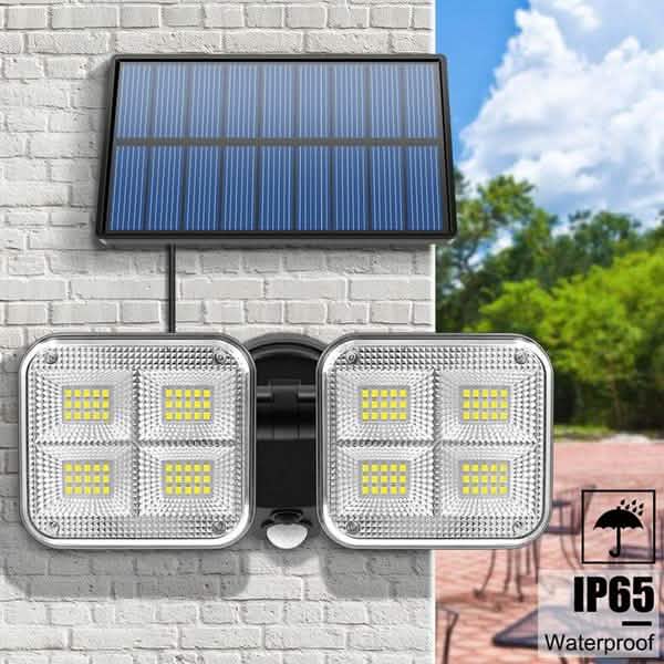 20W Superhelle Solarleuchten 120 LED IP65 Wasserdicht