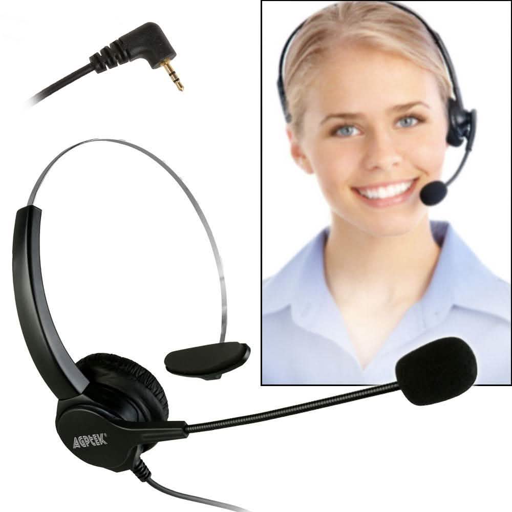 2.5mm Headset für schnurlose Telefone