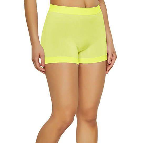 3er-Pack: Nahtlose Damen-Leggings Biker-Shorts, 30 cm Schrittlänge