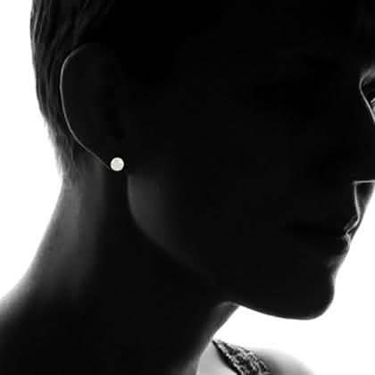 3er-Set: Sterling Silber Trio Ohrstecker-Set