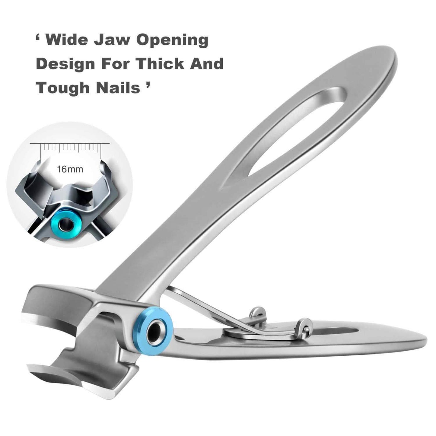 3-teilig: Großes Nagelknipser-Set