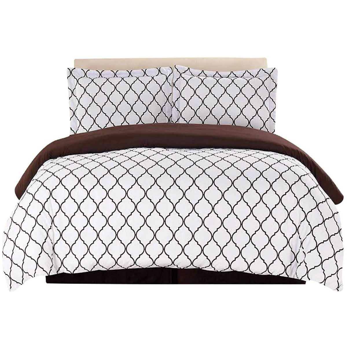 3-teilig: Lux Decor Collection Bettwäsche-Set - verschiedene Designs