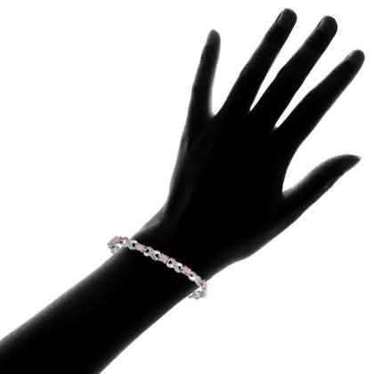 3,55 CTW echtes Opal „XOXO“-Opalarmband von MUIBLU Gems