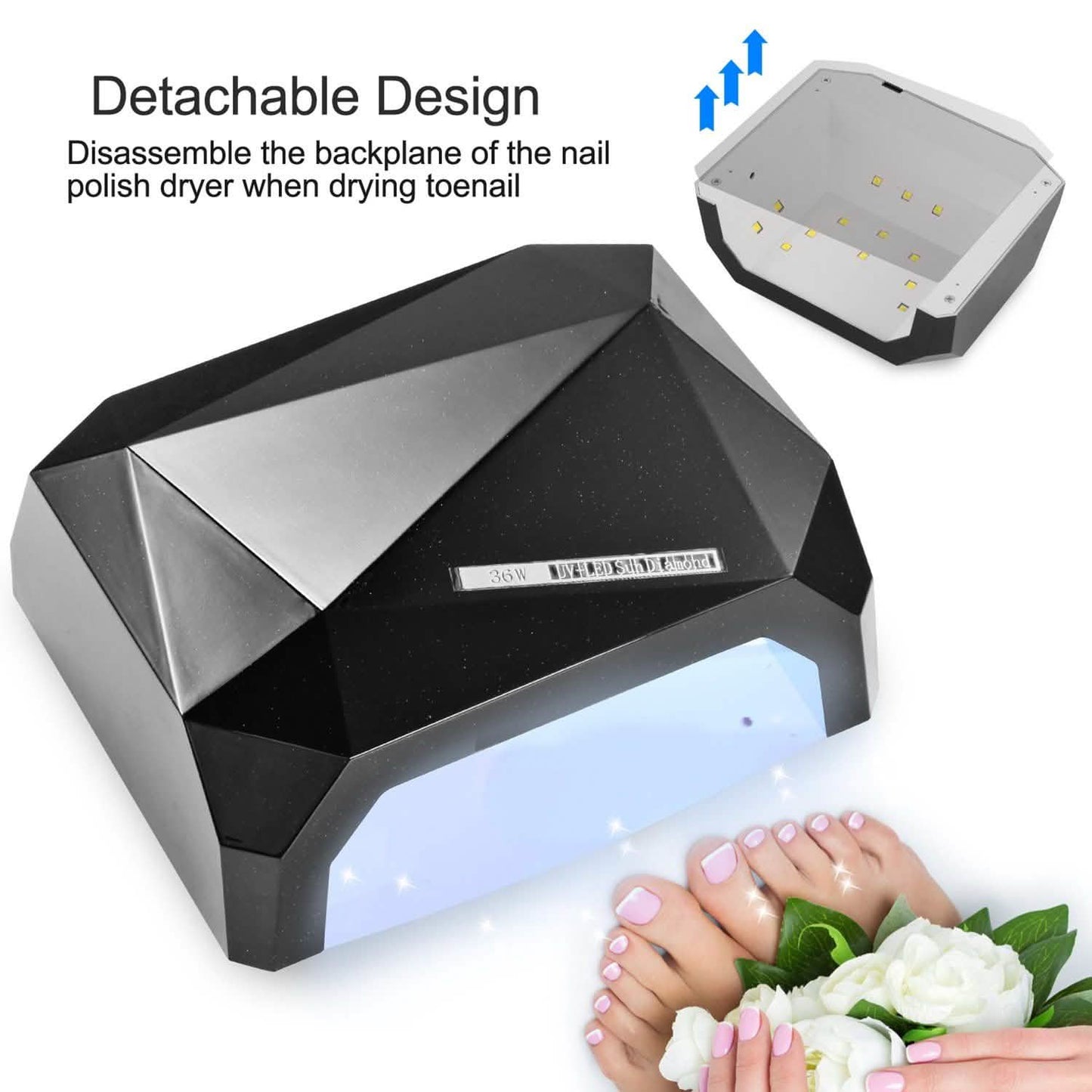 36W UV LED Nagellacktrockner