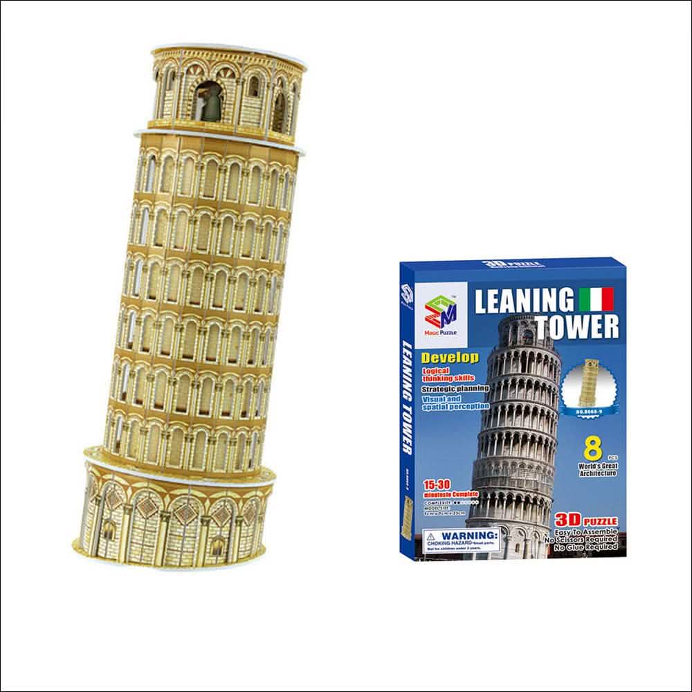 3D-Architektur-Puzzle