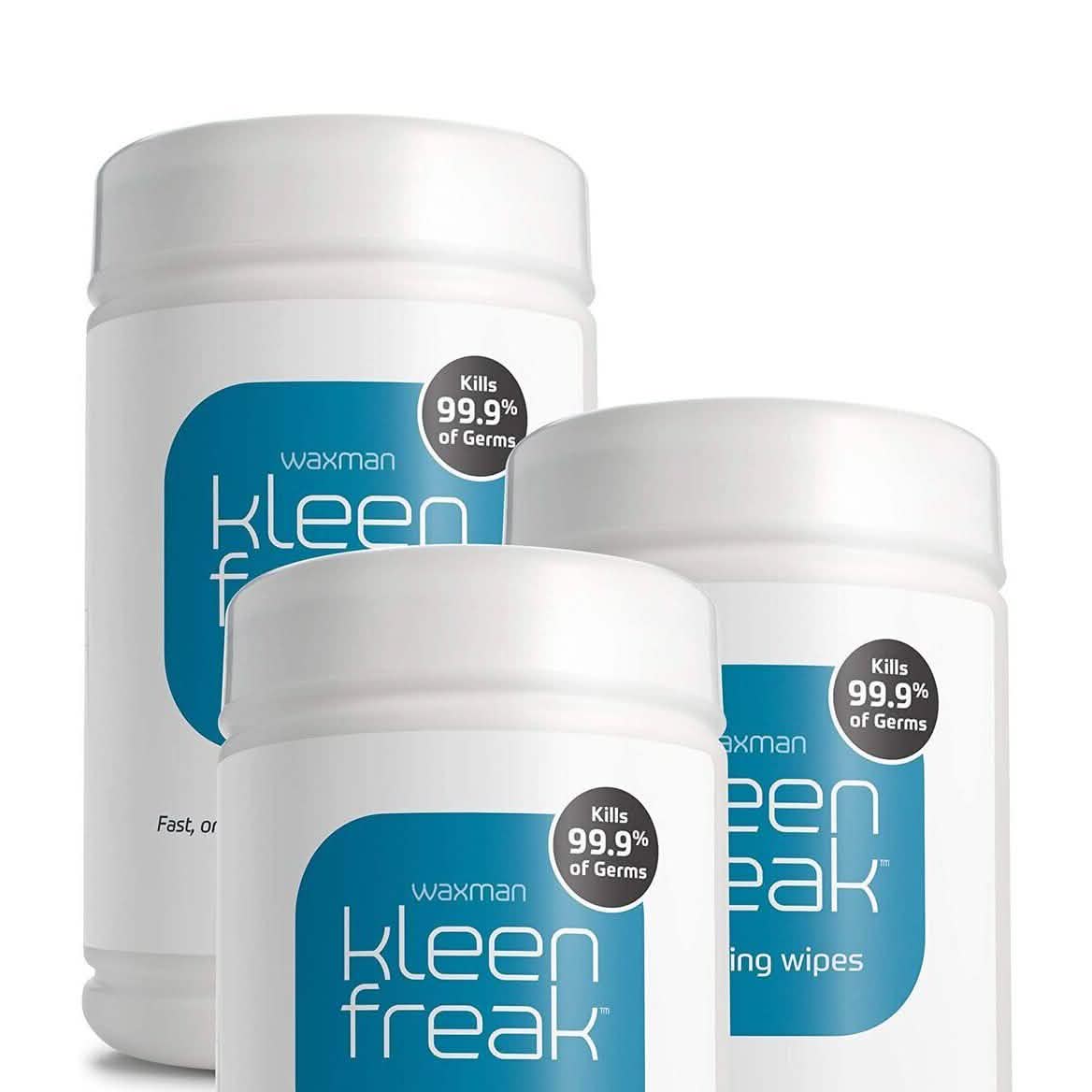4er-Pack: Kleen Freak Desinfektionstücher