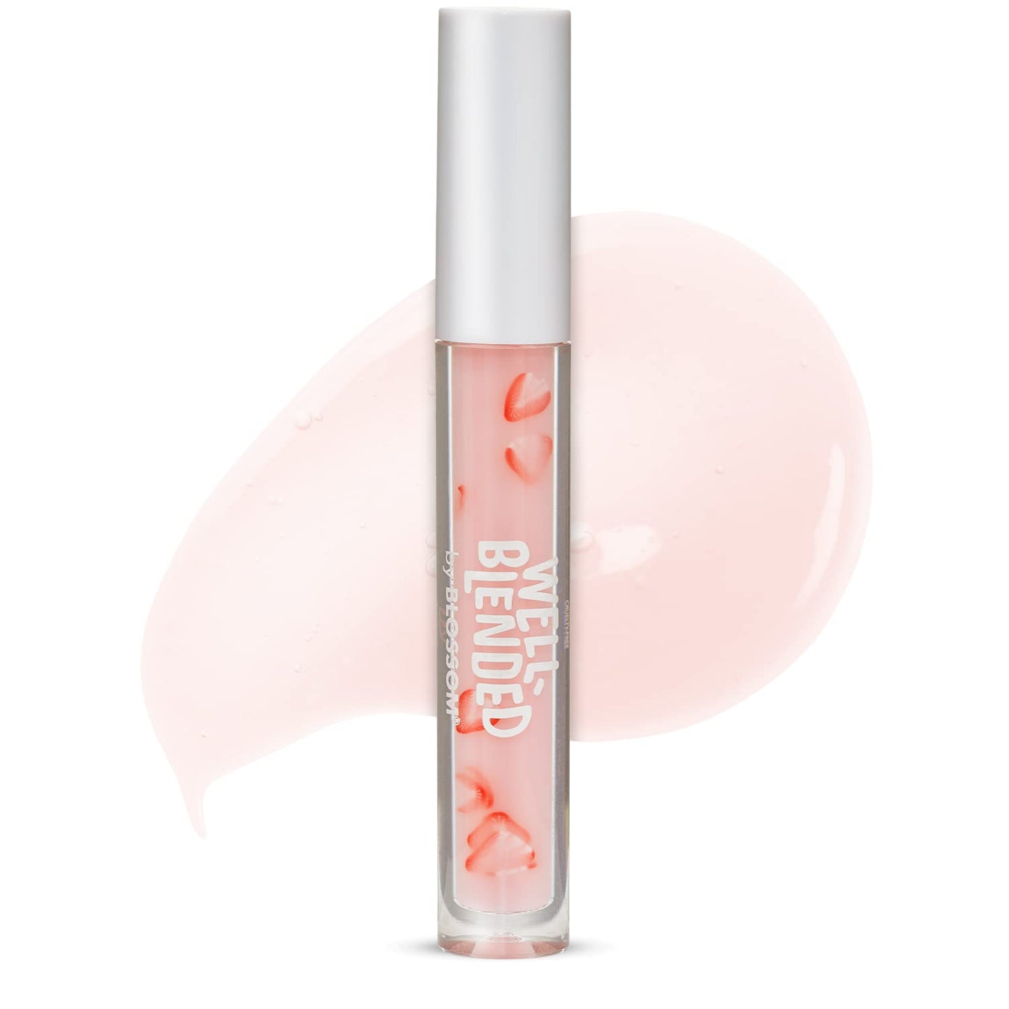 Gut vermischender feuchtigkeitsspendender Lipgloss – Erdbeeren & Sahne