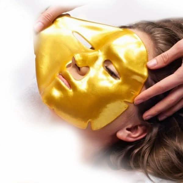 6er-Pack: SpaLife Anti-Aging Hydrogel-Maske Gold
