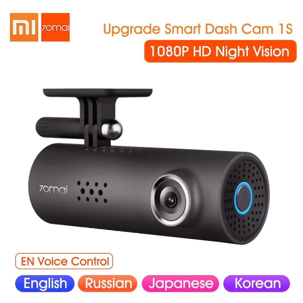 70mai Smart Dashcam – 1S Auto DVR 1080P HD Nachtsicht Sprachsteuerung