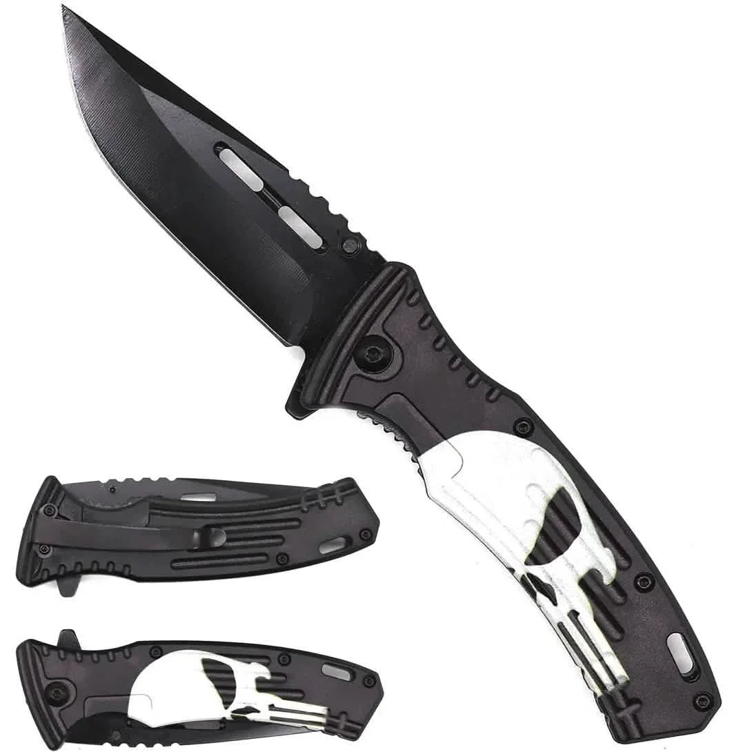 7,75" Einhandmesser mit Federunterstützung