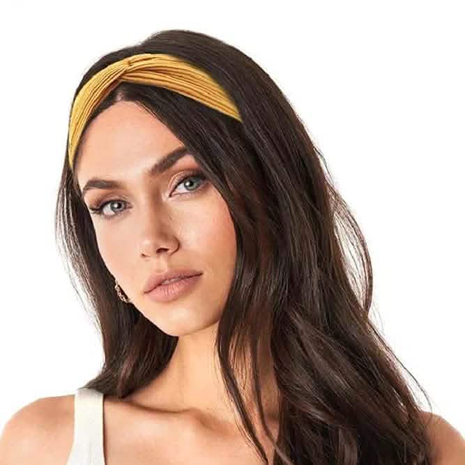 8-teilig: Gedrehte, geknotete, dehnbare Boho-Haarbänder