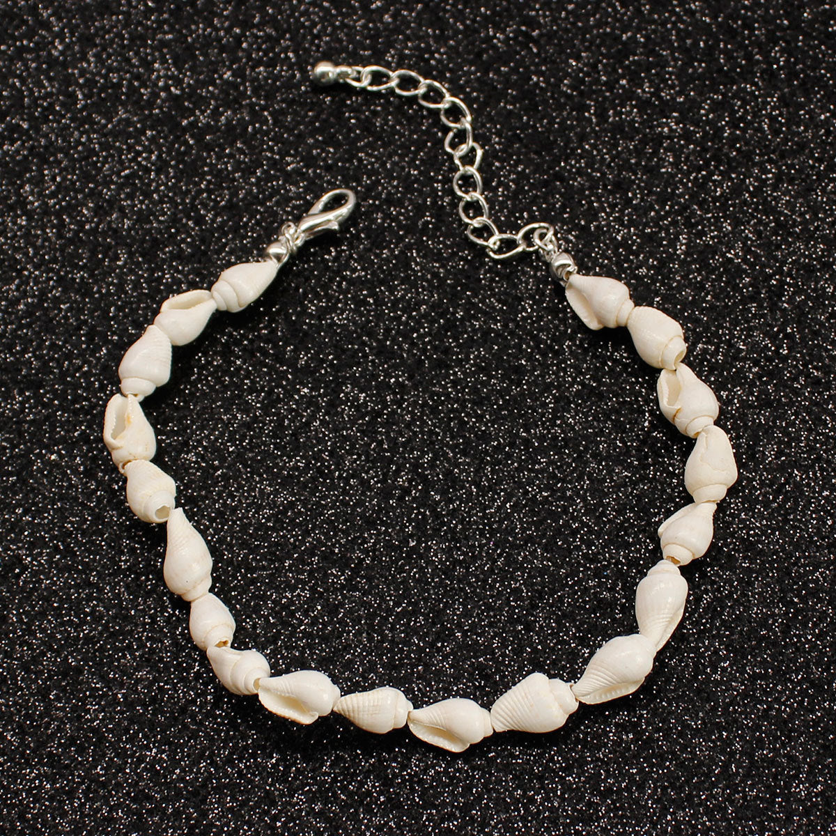 Fußkettchen mit Concho-Muschelperlen