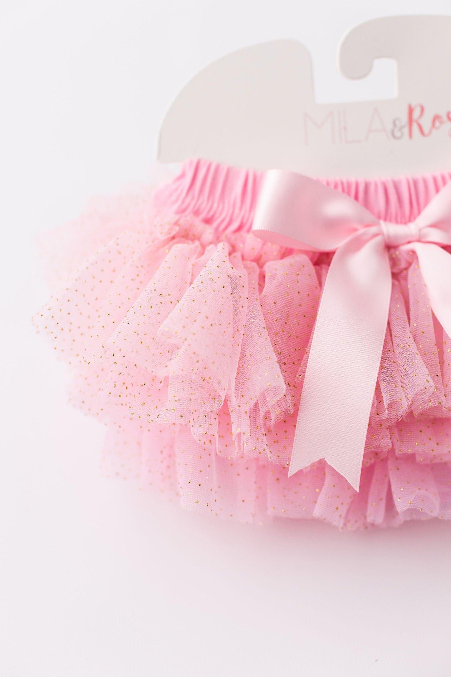 Rosa & Gold Glitzer Rüschen Tutu Bloomer