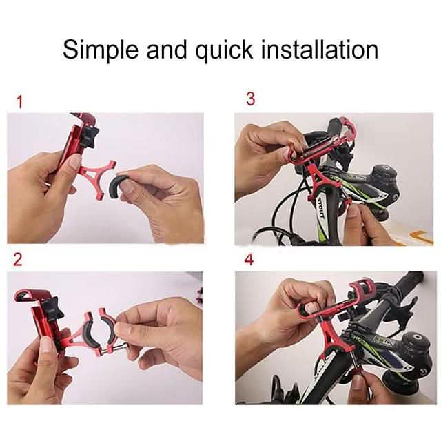 Motorrad-Handyhalterung aus Aluminiumlegierung