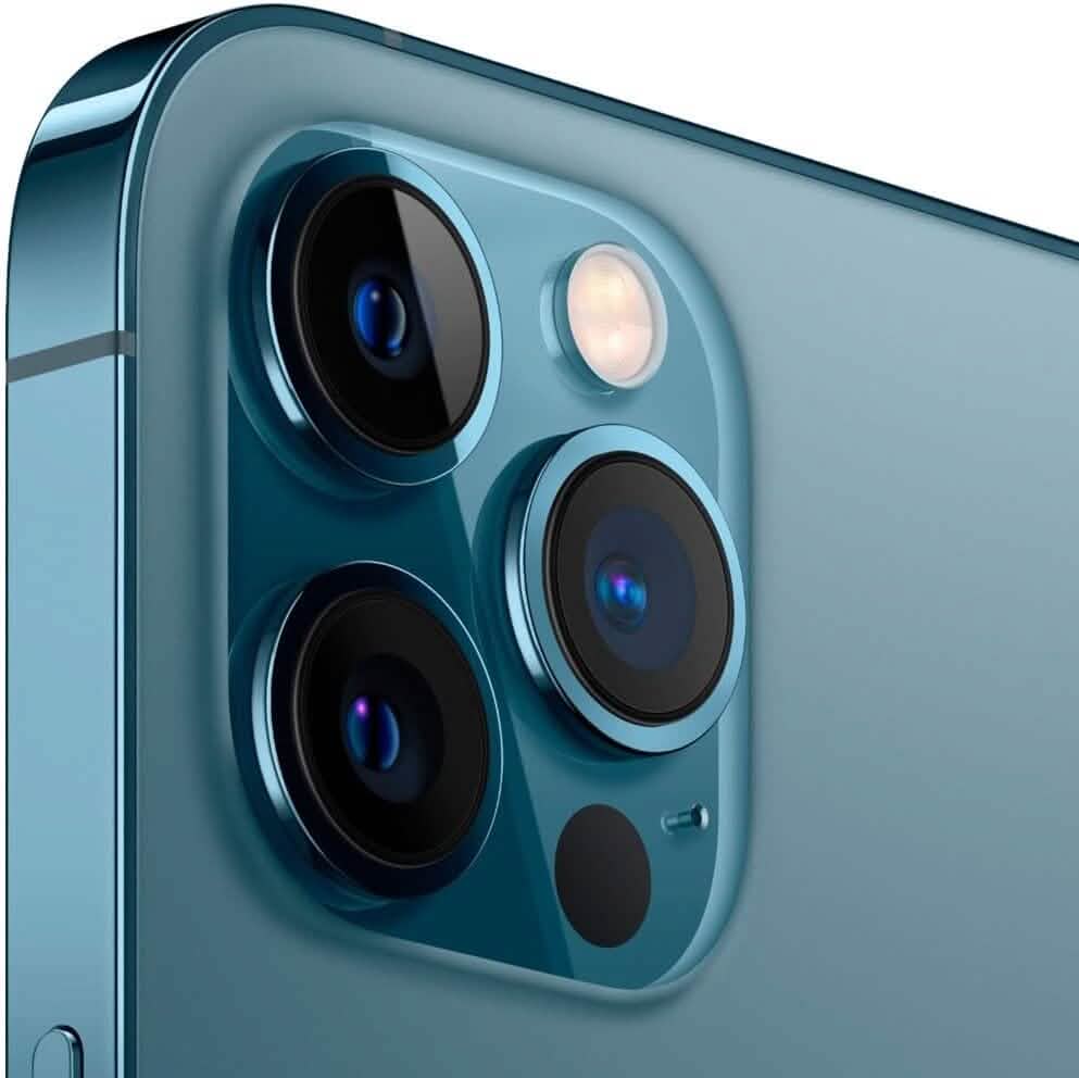 Apple iPhone 12 Pro, 256GB, Pazifikblau – Vollständig entsperrt (Generalüberholt)