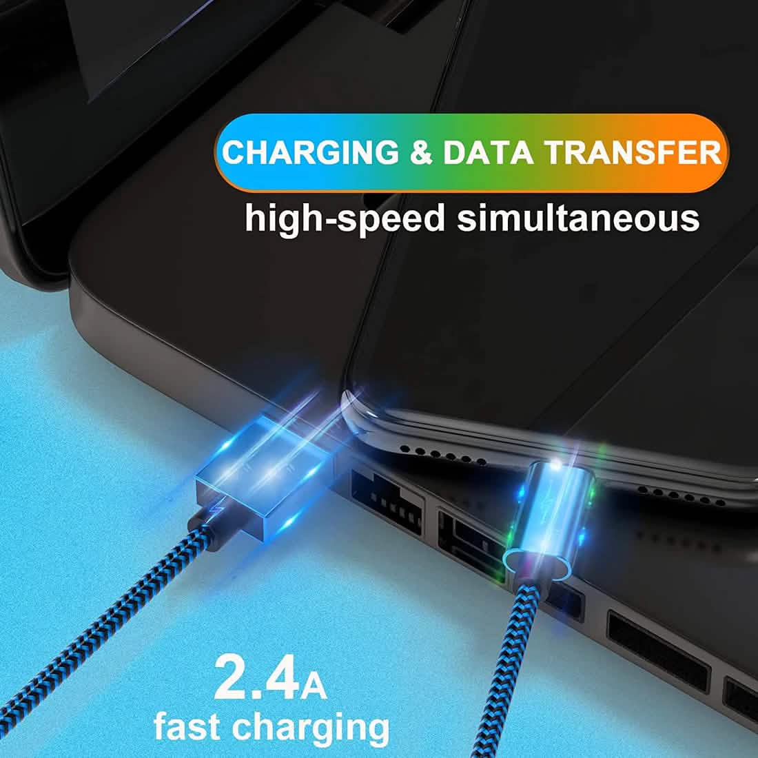 MFi-zertifiziertes iPhone Apple Lightning Kabel und Wandladegerät