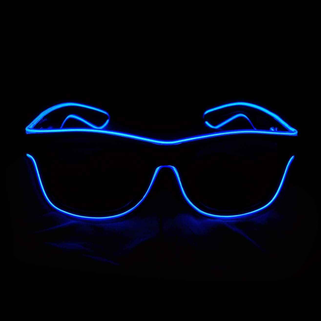 Aquat Leuchtende EL Wire Neon Rave Brille