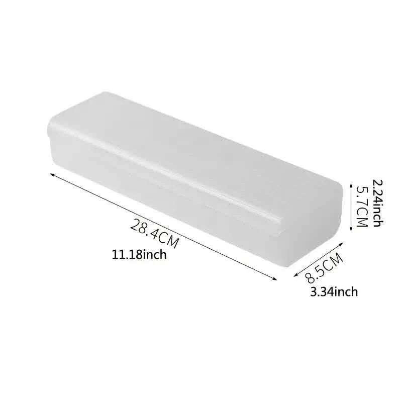 Kabelaufbewahrungsbox Große Kapazität Transparent Mehrere Fächer Desktop Ladekabel Organizer