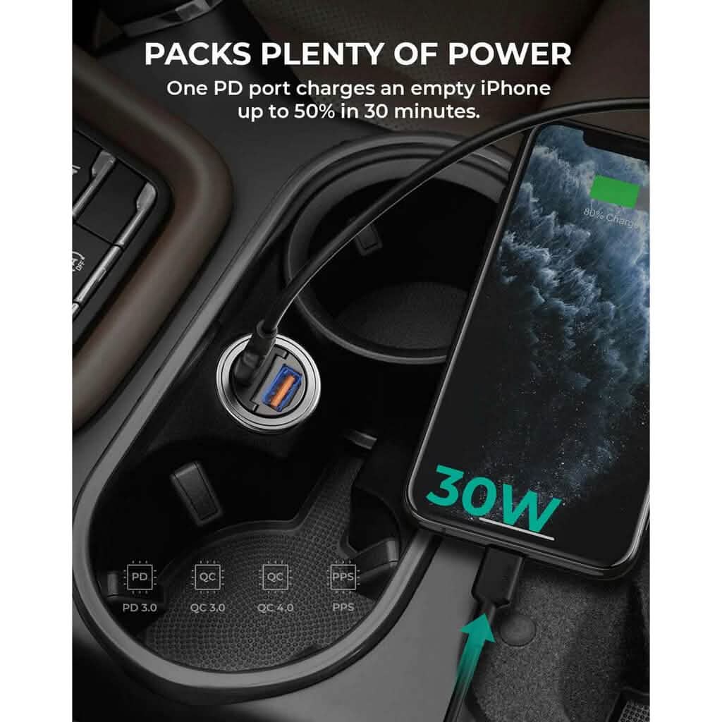 AUKEY KFZ-Ladegerät 30W Dual-Port