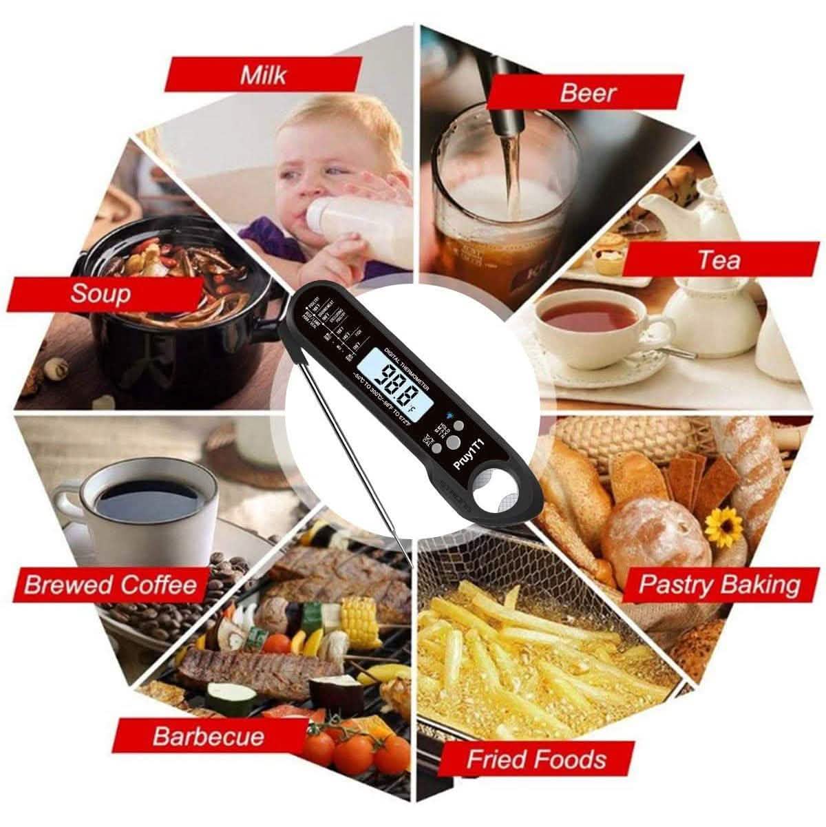 Digitales Bratenthermometer mit Sofortanzeige