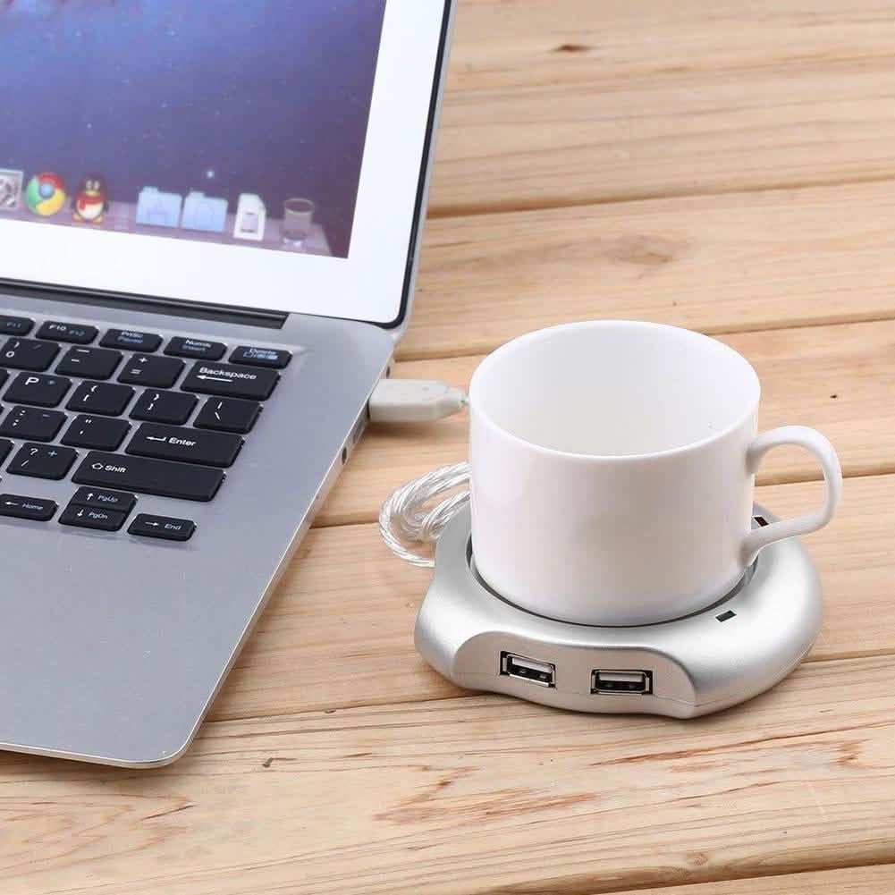 Tassenwärmer mit 4-Port-USB-Hub