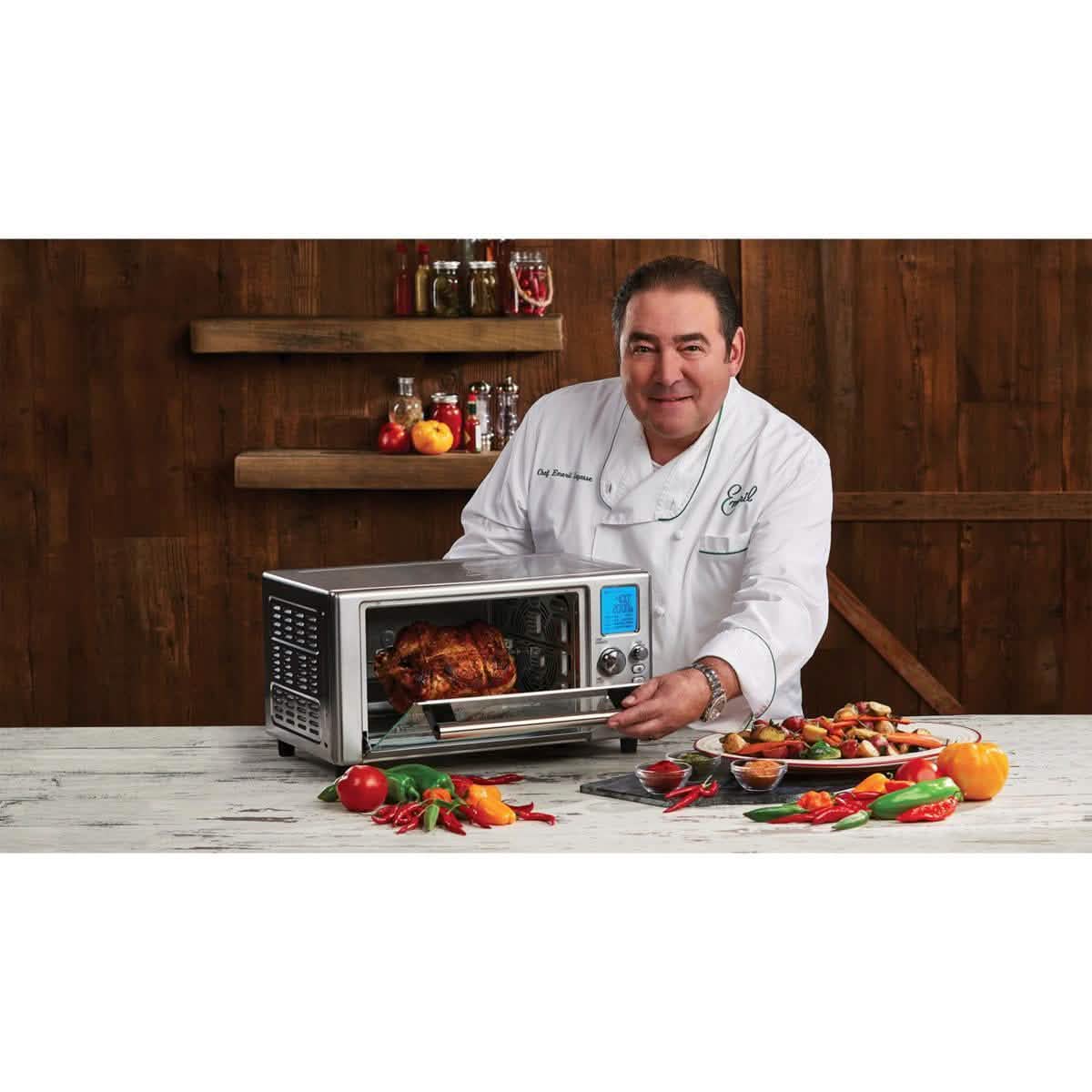 Emeril Lagasse Power Air Fryer Oven 360 mit Zubehör (Generalüberholt)