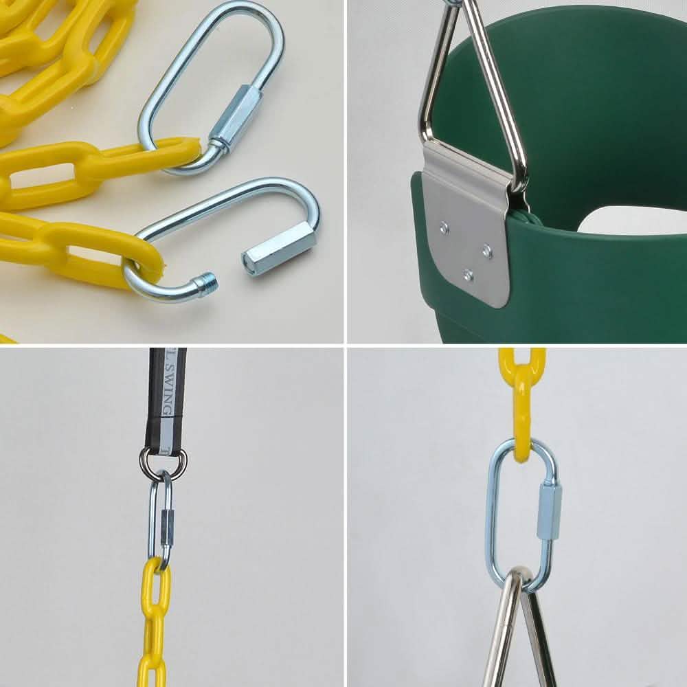 Vollschalensitz-Schaukel Kleinkind Spielplatz Park Haus Garten Baby Kinder Spielzeug Geschenk