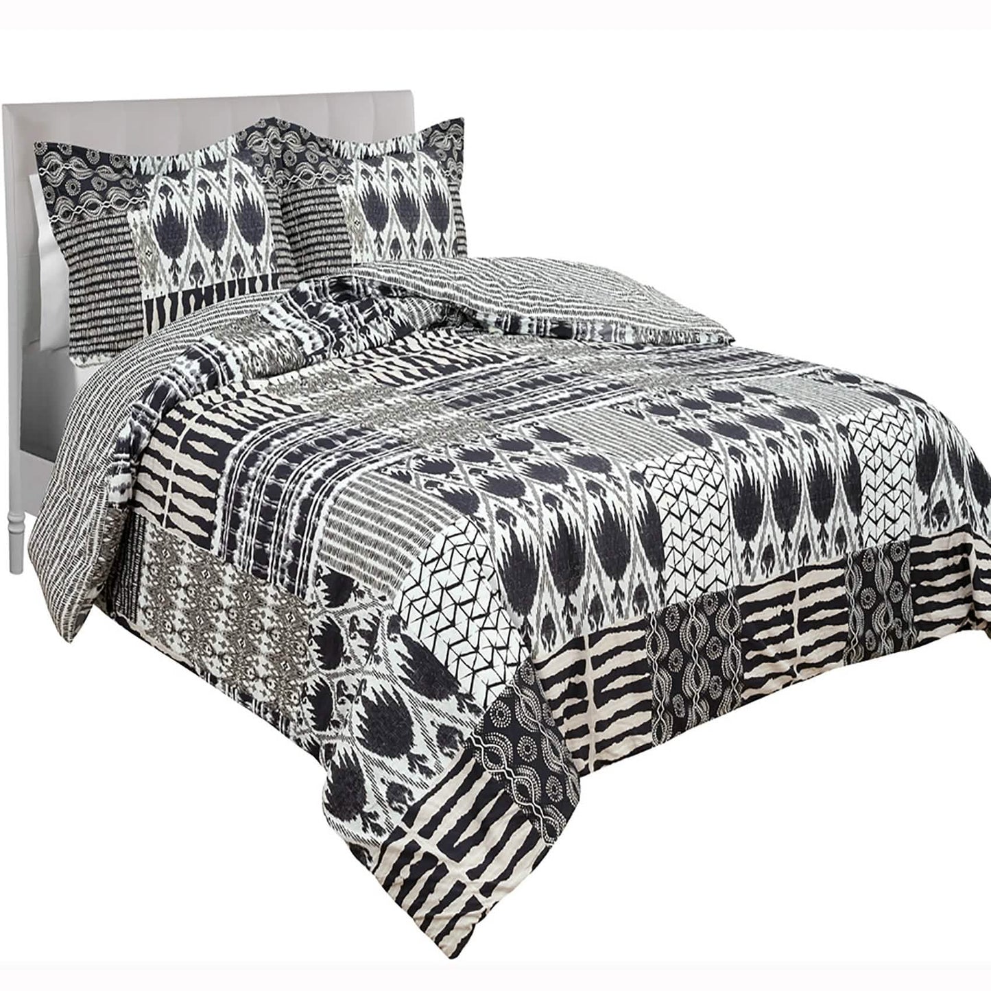 3-teilig: Global Ultra-Soft Capetown Bettwäsche-Set