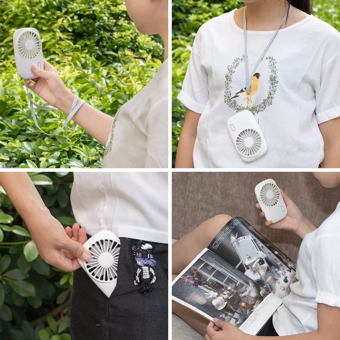 Leistungsstarker Mini-Handventilator