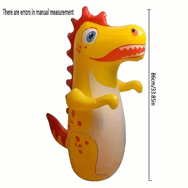 Aufblasbarer T-Rex Boxsack mit Rückfederungsfunktion