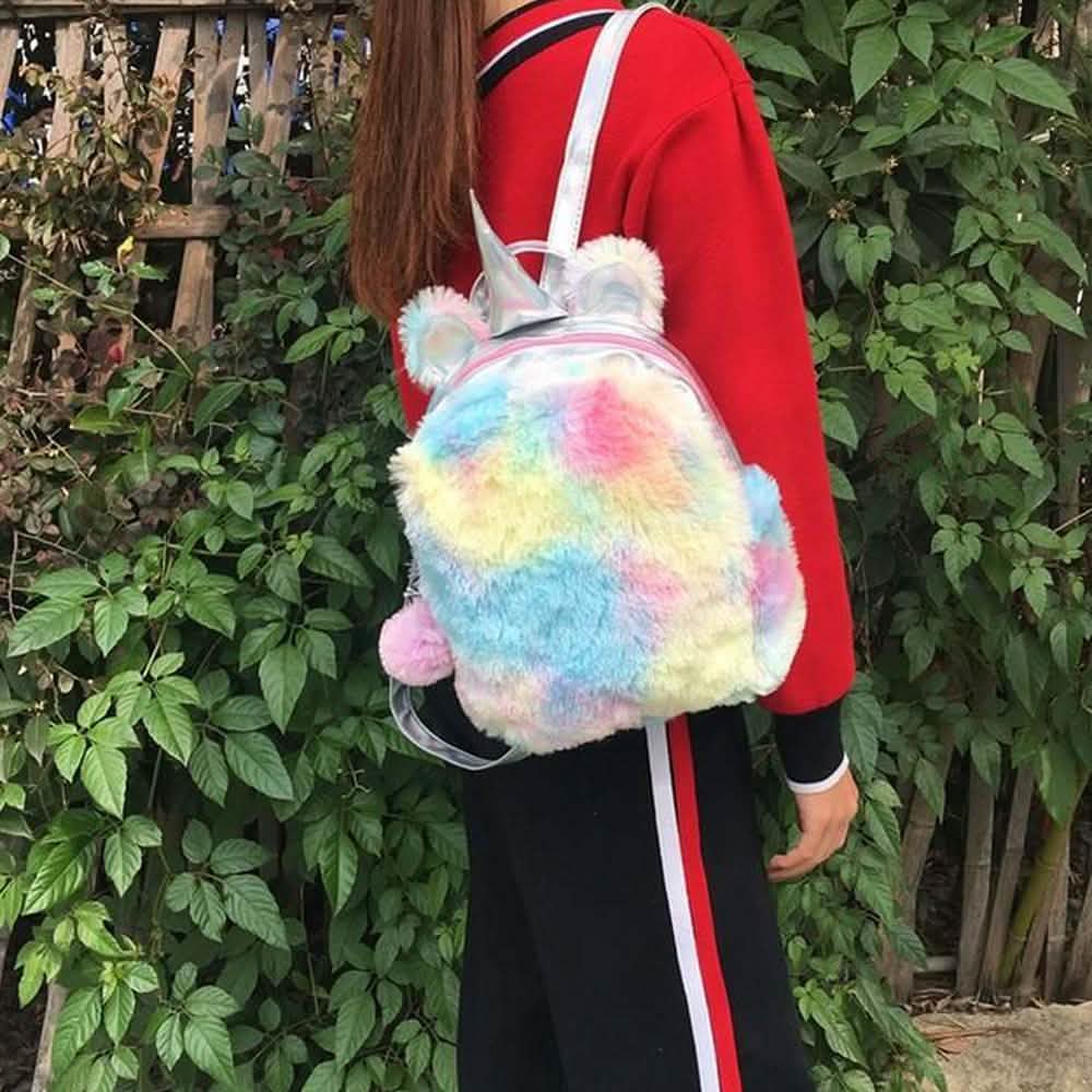 Kinder Soft Tie-Dye Einhorn-Rucksack