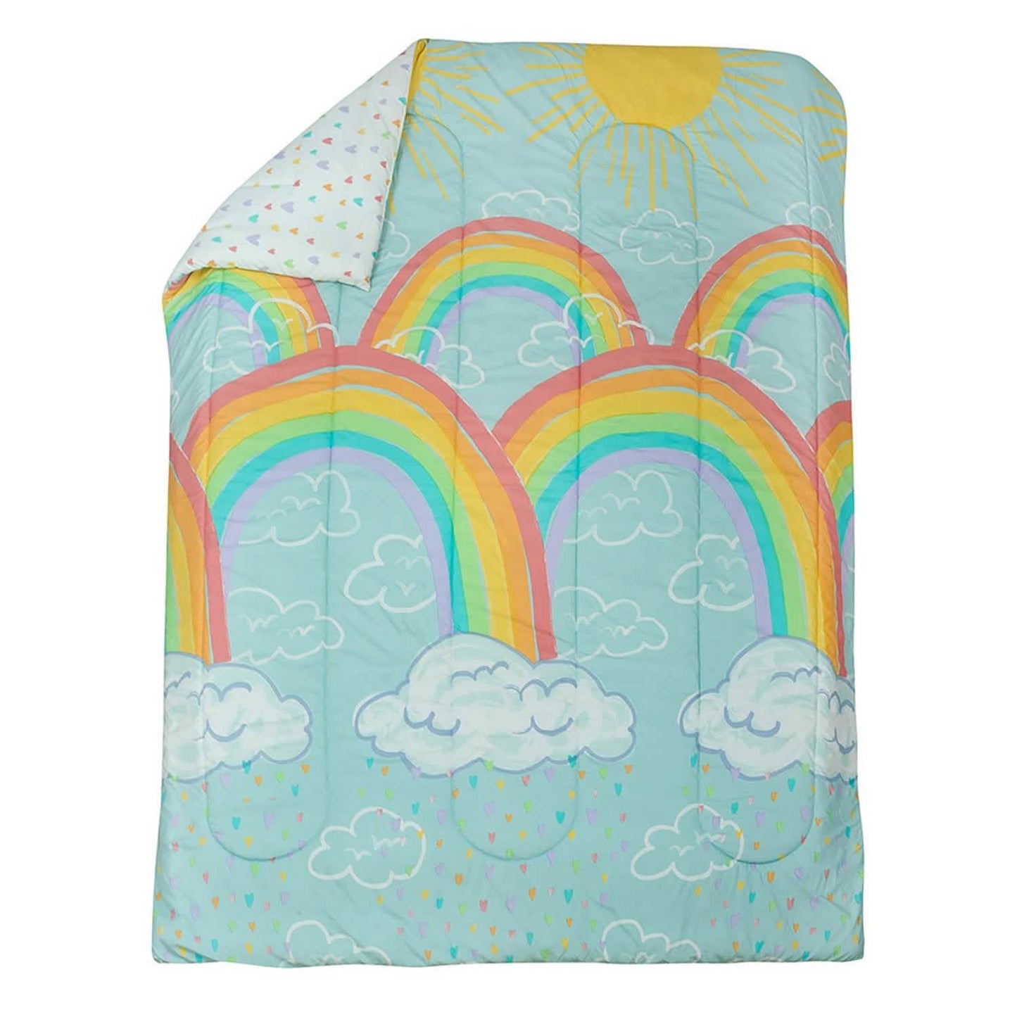Kidz Mix Regenbogenwolken Bettwäsche-Set