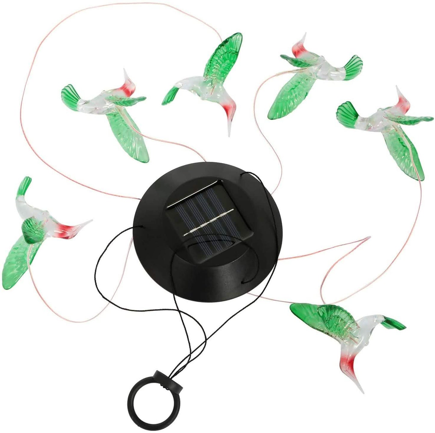 LED Solar Kolibri Windspiel