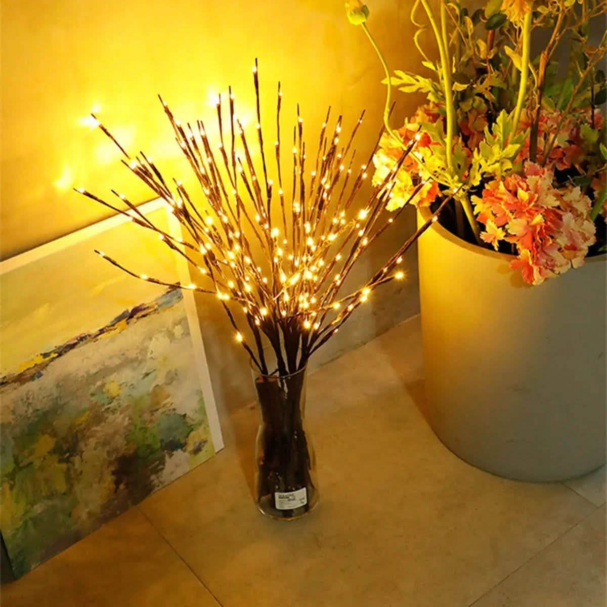 LED-Baumzweiglampe Blumenleuchten