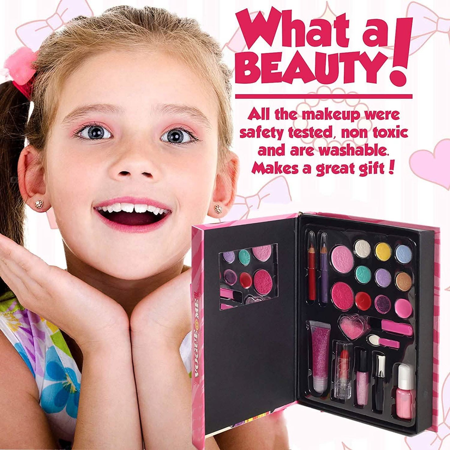 Lil Me Kinder Spaß, Beauty, Fashion Waschbares Make-up Set