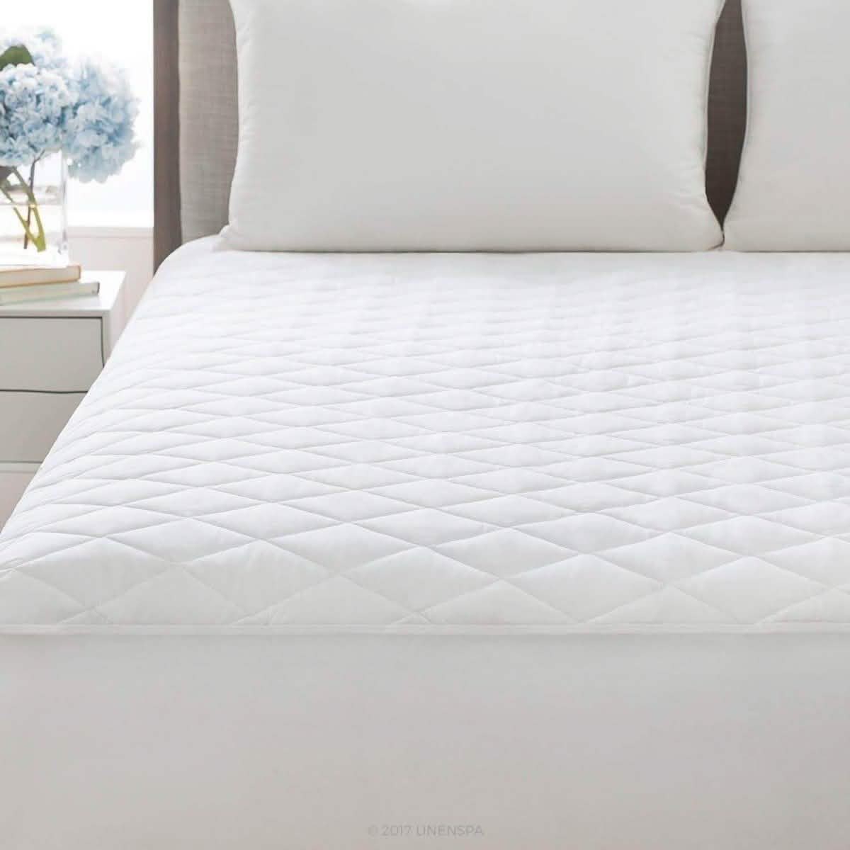 Lux Decor Collection Gesteppter, vollbezogener Matratzentopper
