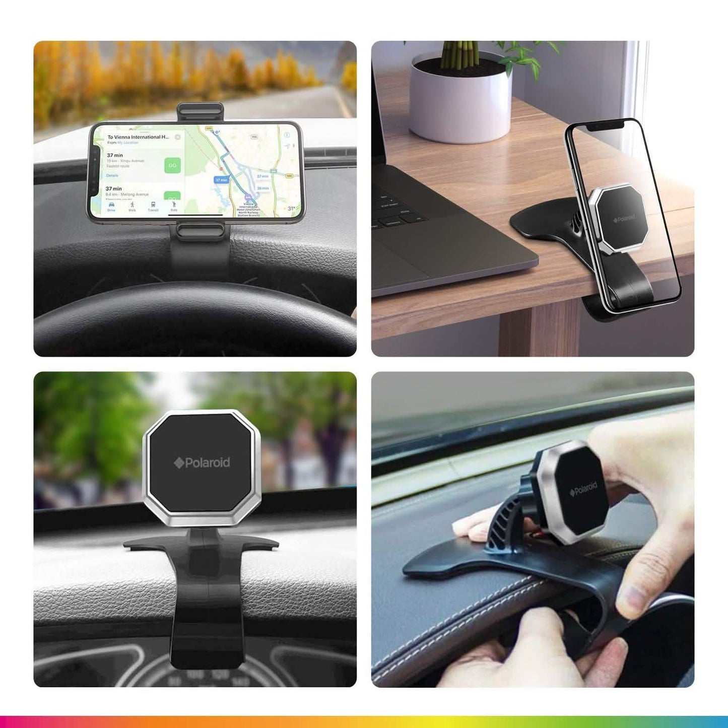 Magnetische Handyhalterung fürs Auto volle 360°-Bewegung